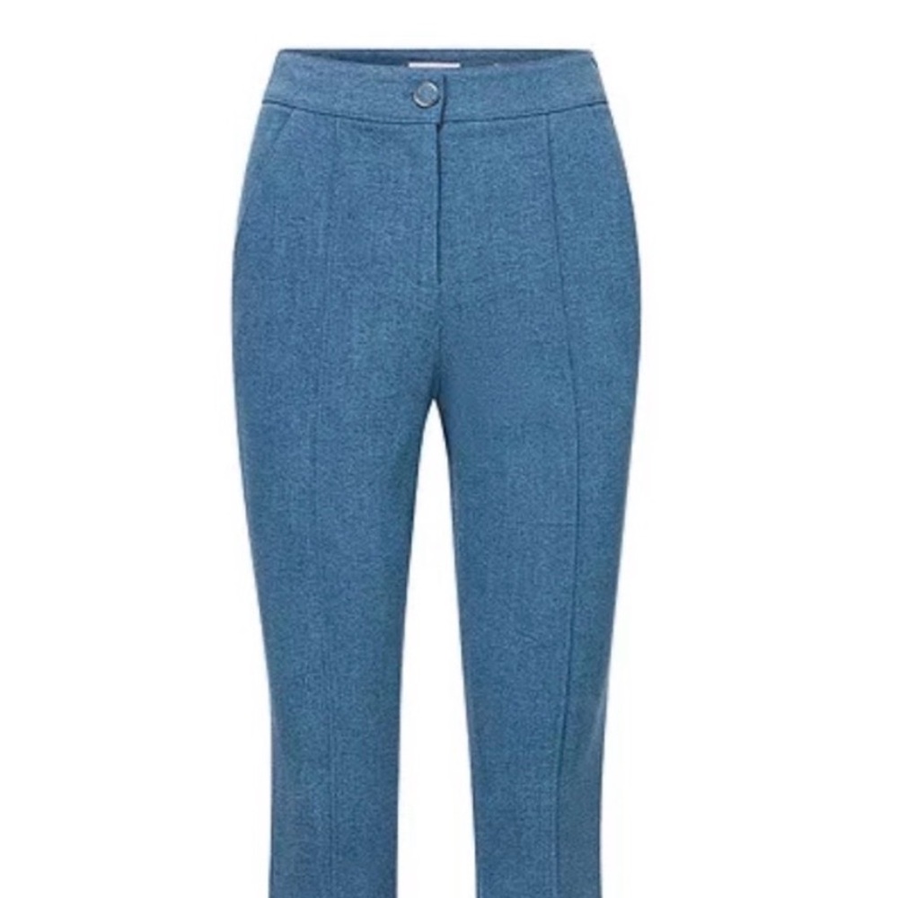 NWT Veronica Beard Kimra Pant Size 6 Color Sea Glare